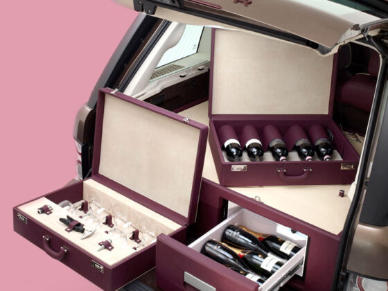wine cabinet range rover