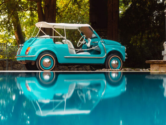 500 Spiaggina electric conversion restoration auto mechanical interior