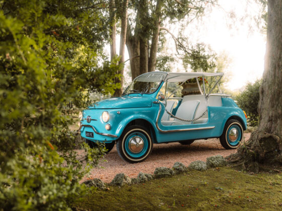 500 Spiaggina electric conversion restoration auto mechanical interior