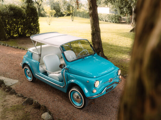 500 Spiaggina electric conversion restoration auto mechanical interior