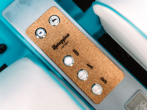 500 Spiaggina electric conversion restoration auto mechanical interior