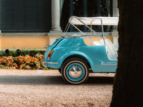 500 Spiaggina electric conversion restoration auto mechanical interior