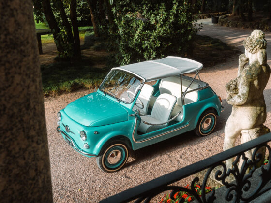 500 Spiaggina electric conversion restoration auto mechanical interior