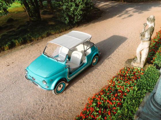 500 Spiaggina electric conversion restoration auto mechanical interior