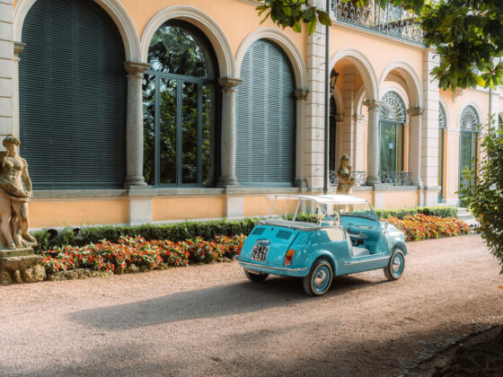 500 spiaggina elettrica conversione restauro auto meccanica interni