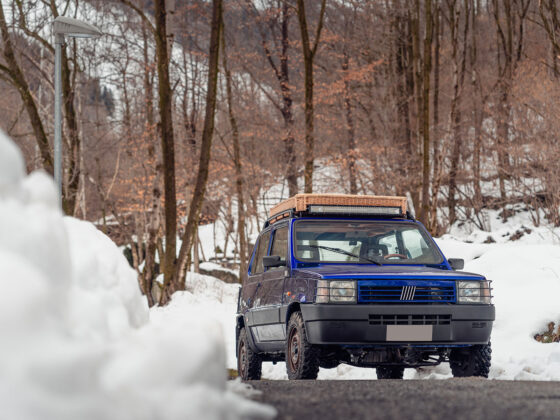 panda 4x4 aznom automotive restyling restauro auto interni