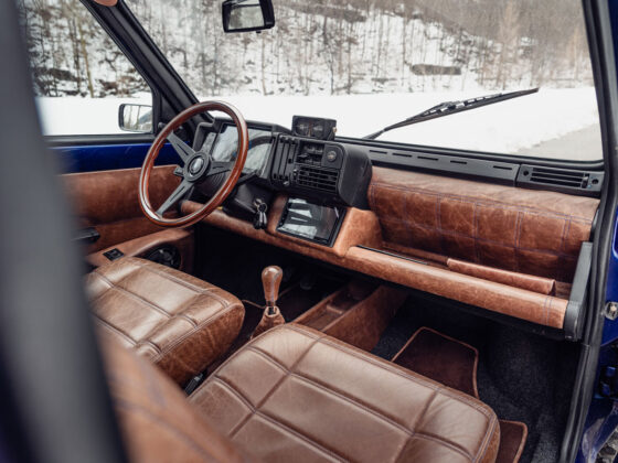 panda 4x4 aznom automotive restyling restauro auto interni