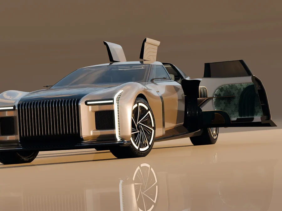 AZNOM Automotive L'EPOQUE concept chauffeur-driven