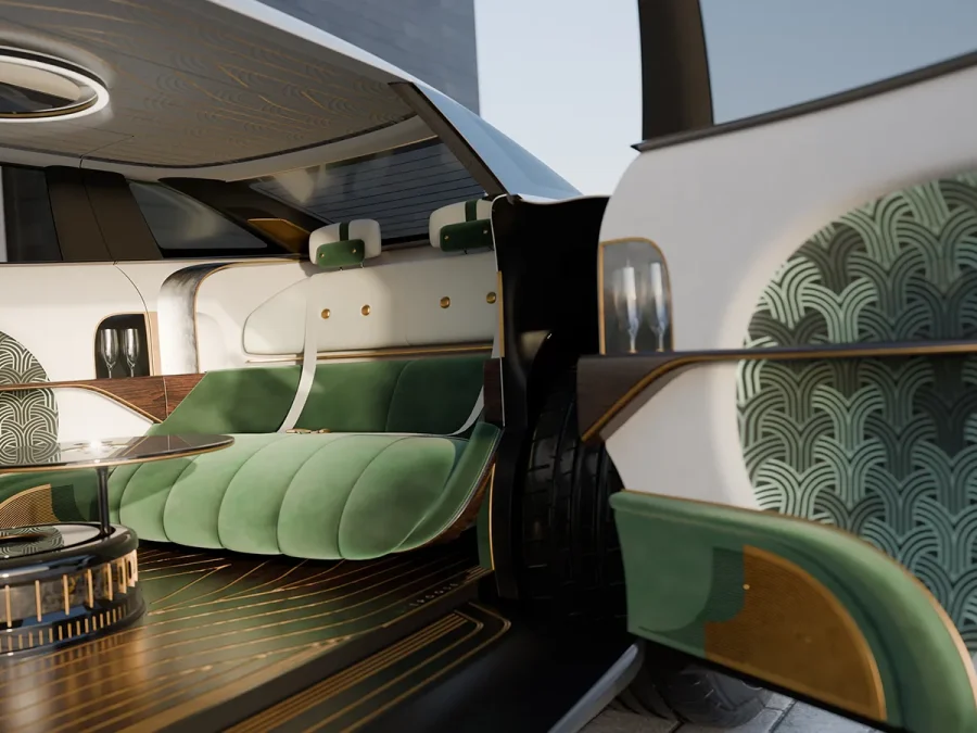 AZNOM Automotive L'EPOQUE concept chauffeur-driven