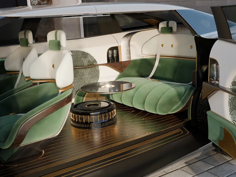 AZNOM Automotive L'EPOQUE concept chauffeur-driven
