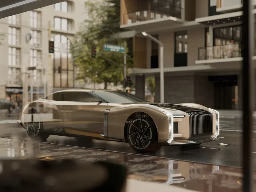 AZNOM Automotive L'EPOQUE concept chauffeur-driven